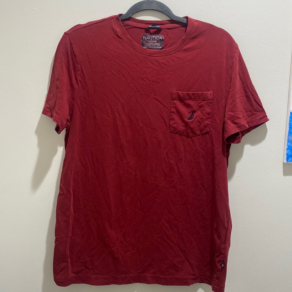 Nautica Mens pocket tee